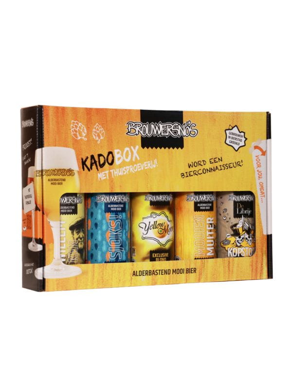 BROUWERSNOS KADOBOX met 5