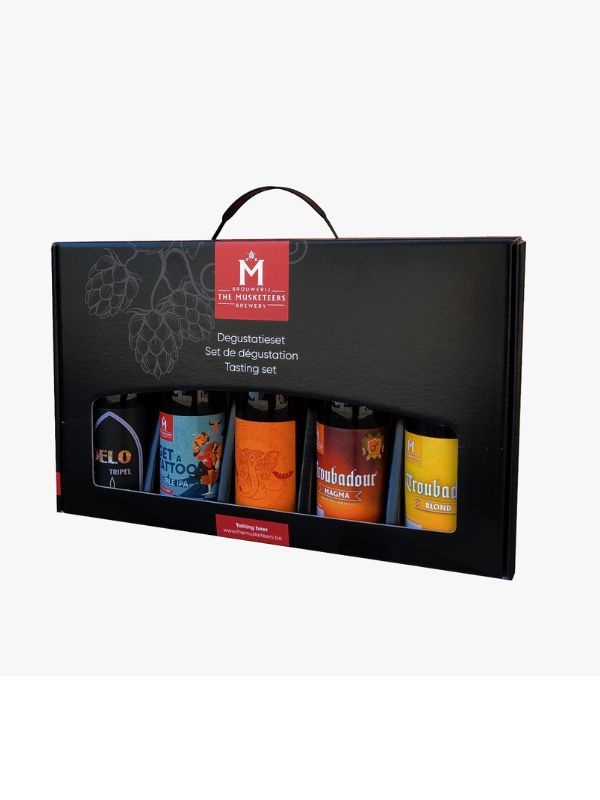 Geschenkset The Musketeers • 5 x 33 cl